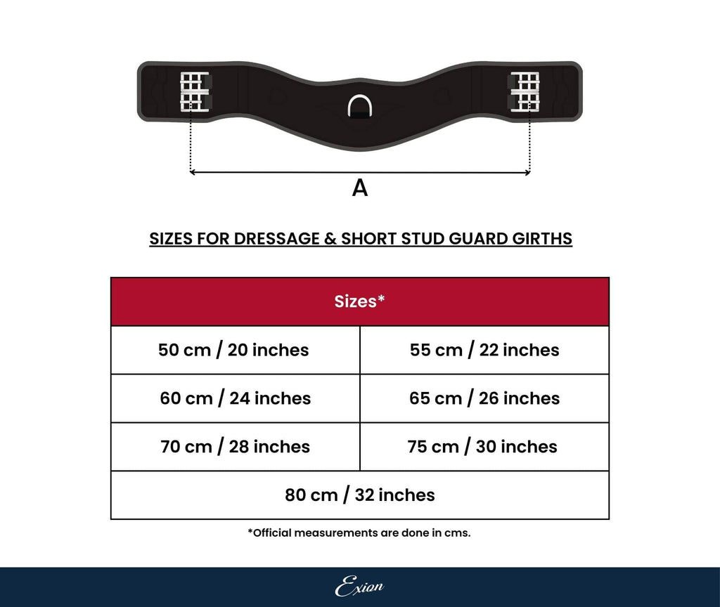 ExionPro Anatomical Dressage Girth