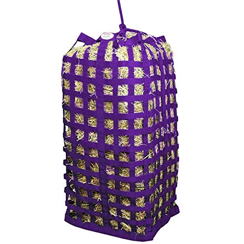 Derby Originals Go Around XL All-Sided Slow Feeder Horse Hay Bag – 1.75" Square Openings – Restricted Feeding | Patented Design – 1-Year Warranty