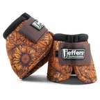 Jeffers Expression No-Turn Bell Boots for Horses, Pair, Nylon
