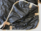 AJ Tack 1200D Waterproof Turnout Blanket 400g, Black