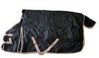 AJ Tack 1200D Waterproof Turnout Blanket 400g, Black