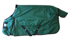 AJ Tack 1200D Waterproof Turnout Horse Blanket with Storage Bag, Green