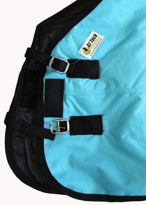 AJ Tack 1200D Waterproof Turnout Horse Blanket with Neck Rug