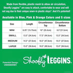 Shoofly Leggins Fine Mesh Fly Boots for Horses, 4 Pack